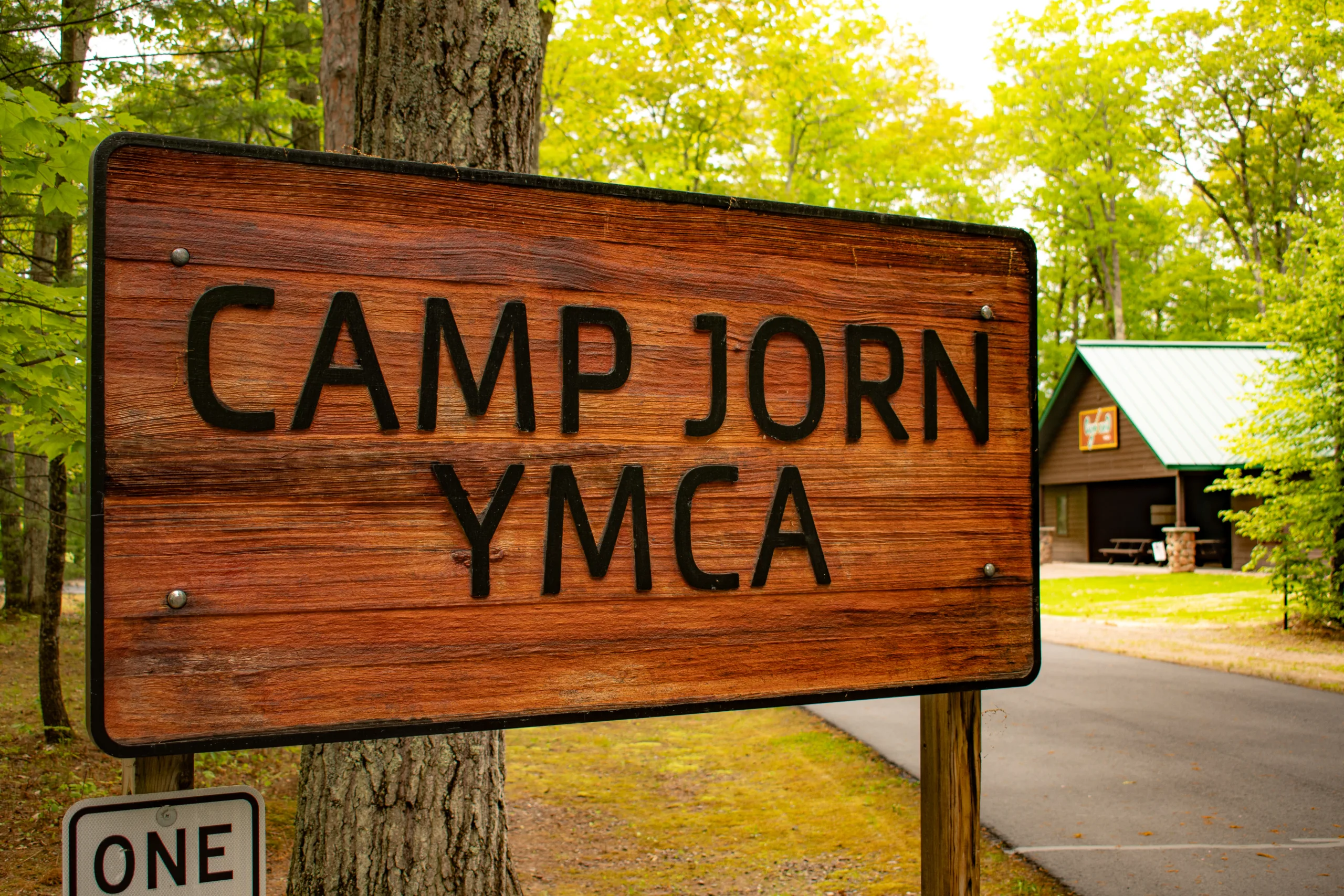 Camp Jorn YMCA Sign Camp Jorn YMCA Sign